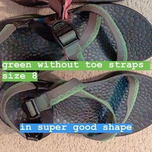 green chacos